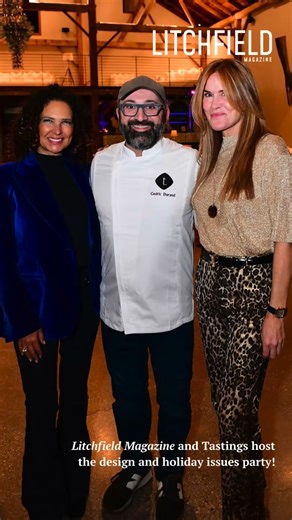 What a magical night celebrating Litchfield Magazine’s Design and Holiday issues! We gathered not just to celebrate our magazines, but the incredible creative, entrepreneurial, and passionate people who make Litchfield County so special. Community truly is everything. A huge thank you to everyone who made the evening possible: @springhillvineyards for hosting us in their stunning setting @jmclaughlin for sponsoring and for these gorgeous looks—if you haven’t visited their new Litchfield store, d