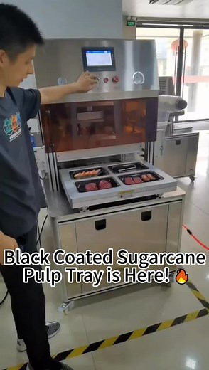 🔥【Premium Dining Choice】Black Sugarcane Tray! Eco-friendly♻️, Leak-proof, Heat-resistant, and Fully Customizable! 🎨 #EcoFriendly #SustainablePackaging #BlackAesthetic #FoodTray #Compostable #LeakProof #CustomBranding #TakeoutPackaging #GreenBusiness #zerowaste