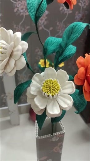 How To Make Simple And Easy Flower Sticks