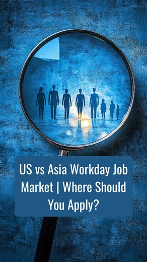 US vs Asia Workday Job Market | Where Should You Apply? | ZaranTech #shorts