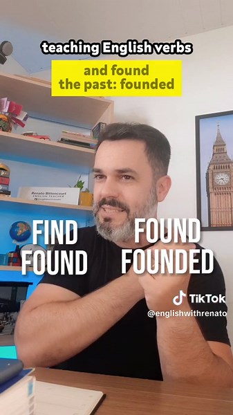 Teaching English Verbs: Find and Found