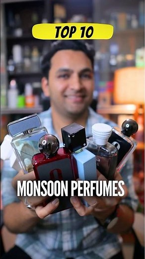 Top 10 Best Monsoon Perfumes ⚡️ Fragrances for rainy days