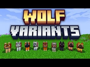 New Minecraft Wolf Variants | Meet the Pack!