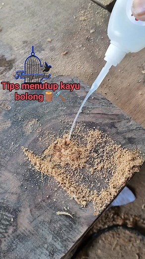 1.4K views · 15 reactions | Tips menutup kayu bolong 蝹蝹漢 #tips #tricks #ideas #woodworking | Nanang Susanto | Facebook