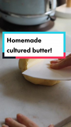 How to Make Deliciously Buttery Cultured Butter at Home