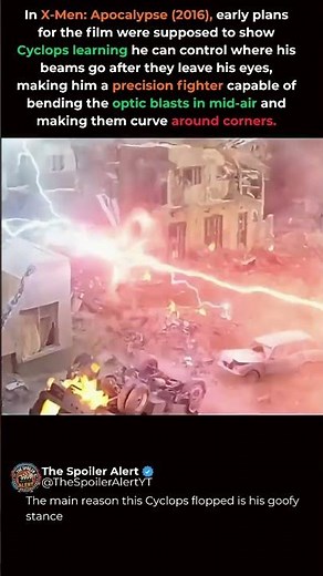 Why Fox Nerfed Cyclops' True Power in X-Men Apocalypse #XMen #Marvel #shorts