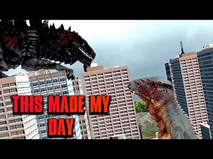 This is Hilarious | ‪@Vrahno‬ - Zilla vs. Gorosaurus Animation Reaction