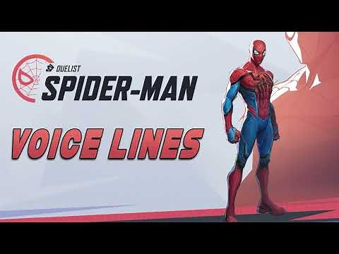 Marvel Rivals: Spider-Man Voice Lines + Efforts