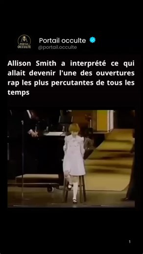 portail occulte on Instagram: "En 1982, Allison Smith interprété > de la musicale Annie lors d'une apparition télévisée dans l'émission britannique The Oxford Road Show. À l'époque, Smith était l'interprète ayant joué le rôle-titre d'Annie à Broadway le plus longtemps, un rôle qu'elle a tenu pendant près de trois ans. L'intensité et le rythme rapide de l'interprétation faisaient partie de la mise en scène originale de la chanson, qui visait à dépeindre la vie difficile des orphelins. Crédit: The