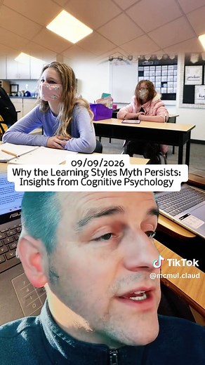 Explore the myth of learning styles and why it persists despite research in cognitive psychology. Let's discuss the realities of how we learn! #learningstyles #cognitivepsychology #edutalk #education #teachertips