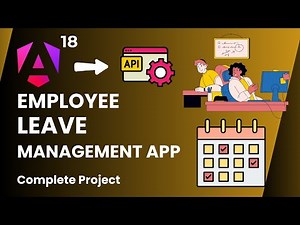 Employee Leave Management App in Angular 18 📝 Leave Tracker System | Full CRUD Project Tutorial