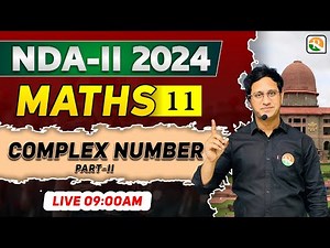 Complex Number -2 for NDA | NDA Maths online Classes | NDA Maths Class 2024 | NDA Maths | RS SIR