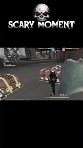 free fire scary moment😱😨 #freefire #scarymoment #freefirecreepymoment