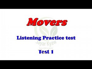 Movers Listening Practice Test - 1 with Answer Key