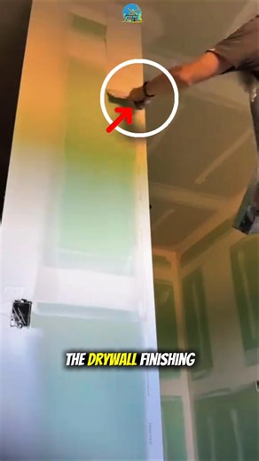 Perfect Drywall Finishing With Taping Knife | Satisfying Drywall Skimming Technique