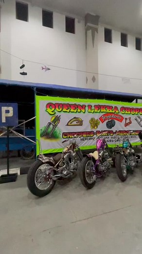 Chopper Genk @kustomfest #kustomfest2023 #kustomfestjogja #custombike #biker #bikersoftiktok #chopper