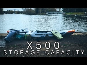 Itiwit X500 Storage Capacity | Packing my Kayak For Camping