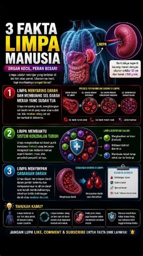3 Fakta Limpa Manusia 😱