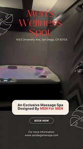 🌈 Discover the Ultimate Gay Spa Experience at Men's Wellness Spot! 🌈 We’re proud to share a wonderful review from Julian Joseph, who enjoyed our specialized men-to-men massage services. Thank you, Julian, for your kind words! At Men's Wellness Spot, we offer a unique and welcoming environment where you can relax and rejuvenate. Our professional team is dedicated to providing top-notch men’s spa services, tailored to meet your needs. ✨ Join us for a relaxing escape! ✨ 📍 1433 University Ave, Sa