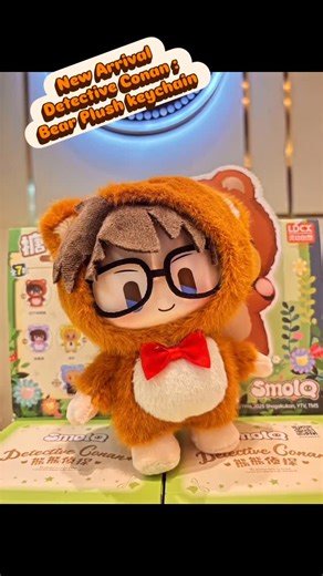 BKK BRICK LUXURY | ✨ New Arrival✨ ——‐-—————— ✨️Detective Conan : Bear Plush Doll. ✨Keychain design. ✨ Material: ABS + POLYESTER ✨ 520 THB. 🛵 :... | Instagram