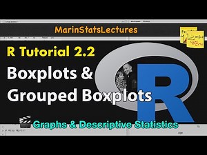 How to Make Boxplots and Boxplots With Groups in R (R Tutorial 2.2) Video Lecture | Mastering R Programming: For Data Science and Analytics - Database Management