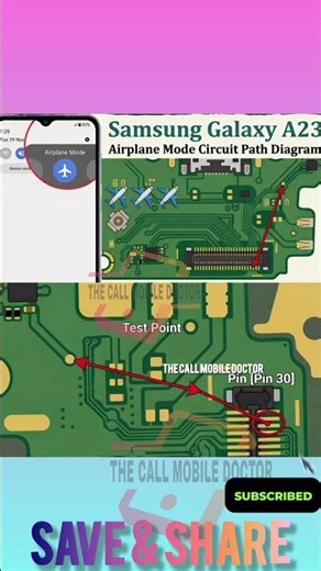 Samsung Galaxy A23 5G📱 Flight Mode Error Problem 🚫 Solution ✅🛠️📲