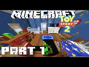 Minecraft: Adventure Map- Toy Story 2 | Part 1- Andy's Room |