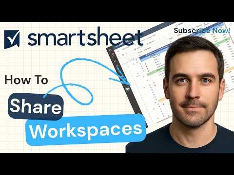 How to Share Workspaces in Smartsheet (Step-by-Step Guide) | Smartsheet 2026