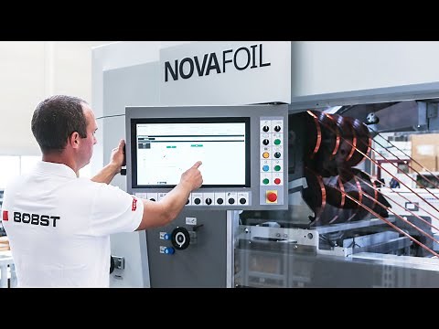 BOBST NOVAFOIL 106 - Hot foil stamper