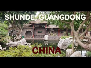 Shunde Guangdong China - Where old meets the new