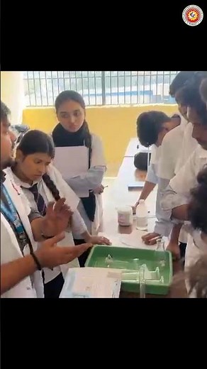 Chemistry Lab Experiments Explained | Students Fun & Learning #globalinternationalschool