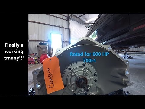 Camaro - installing 700r4 600hp rated transmission