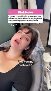 Wisdom teeth removal funny: questioning sexuality post-anesthesia
