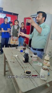 Potassium permanganate with hydrogen peroxide and hydrochloric acid 😱 #stali #chemistry #chemistrystudent #chemicalreaction #chemicalindustry #reaction #viralreel #trending #trendingreelsvideo #trendingdingreelsvideo #chemicalreaction #chemical #study #student #science #facebookreel #facebookreelsviral #facebookreelsvideo #facebookviral #follower #followme | S T Ali