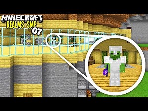 I Transformed this CAVE Into My HOUSE in Minecraft (Realms SMP EP7)