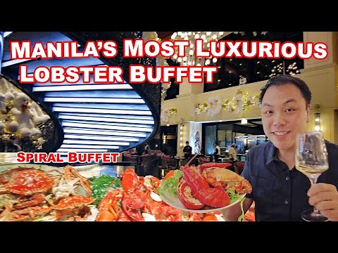 Manila's Most Luxurious Buffet | Spiral Seafood and Lobster Buffet ... with a massive cheese room!