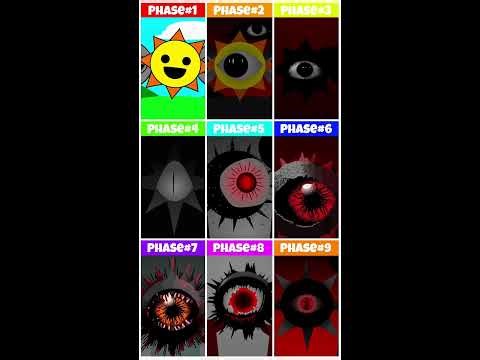 Phase 1 VS Phase 2 VS Phase 3 VS Phase 4 VS Phase 8 Sprunki Animation