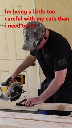DeWalt Circular Saw Demo Cuts (Getting Back Into Woodworking)