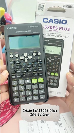 Casio fx-570es plus 2nd edition #engineering #engineers #calculator #casio570esplus
