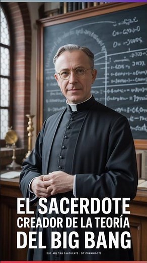 El big Bang lo explicó un Sacerdote!! ...Origen del Universo 🤯💥 (ANTES que Todos)