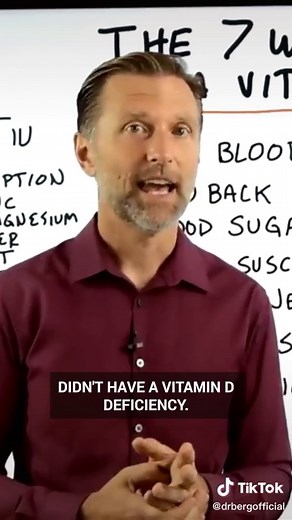 Vitamin D Deficiency Warning Sign: High Blood Pressure #drericberg #vitamind #highbloodpressure #hypertension #potassium
