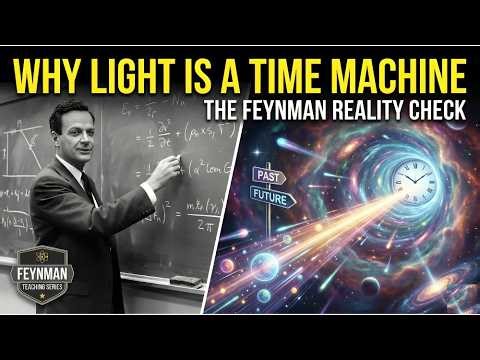 "Why Light is a Time Machine: The feynman Reality Check”