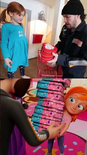 ADLEYS SPECiAL DELiVERY!! valentines day tins surprise by DELiVERY DAD! iRL or CARTOON?!