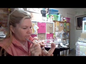 Painting Creases and Wrinkles on Reborn Baby Dolls Tutorial