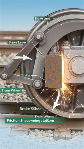 how to apply brakes on wheel by train train brake system