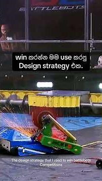Battlebot winning strategy - Part 1 #battlebots #robot #science #engineering #robotics