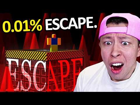 It's Impossible To Escape This Roblox Game (Reaction)