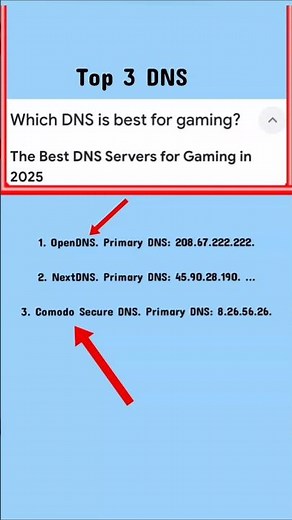 Best 3 Private DNS for faster internet and gaming | Private DNS server |DNS #onlinegame