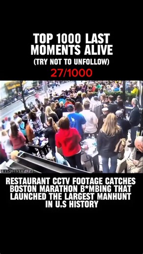 Last Moments Alive | On April 15, 2013, thousands packed Boylston Street as runners closed in on the Boston Marathon finish line. At 2:49 p.m., two homemade... | Instagram