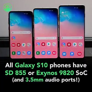 51K views · 1K reactions | Samsung Galaxy S10 lineup specs:...